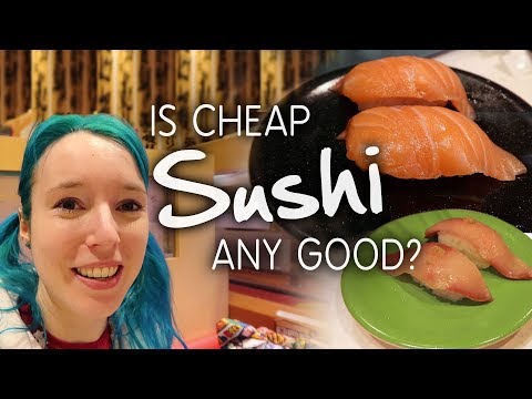 Sushi barato no Japão - alternativa ao Genki Sushi