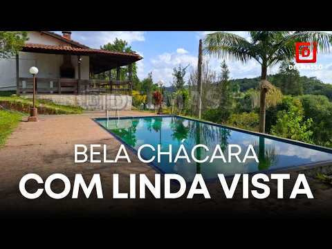 Bela chácara com linda vista em Ibiúna-SP!