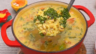 You will find out the benefits of this soup when you try it! Soup is like medicine for my stomach!