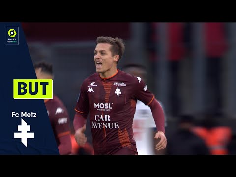 But Nicolas DE PREVILLE (45' - FCM) FC METZ - FC GIRONDINS DE BORDEAUX (3-3) 21/22