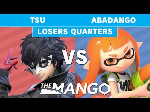 The Mang0 3 - Tsu (Joker) vs Abadango (Palutena, Inkling) Losers Quarters - Smash Ultimate