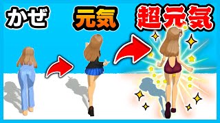 ゲームが上手いと病気を治して元気になるスマホゲームが面白すぎた😆✨【runhealth】【ゲーム実況】