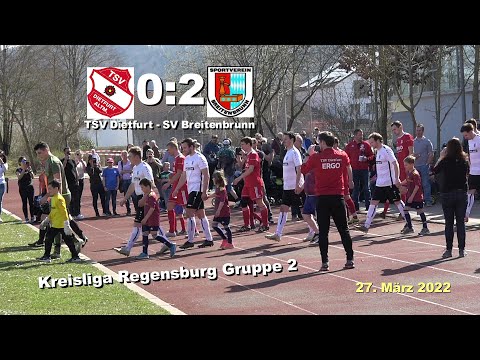 TSV Dietfurt - SV Breitenbrunn 0:2 - Kreisliga Regensburg Gruppe 2