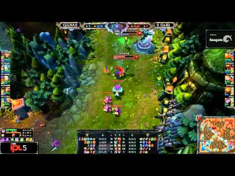 CLG.na versus Curse.eu game 1 (IPL5 upper bracket RO8)