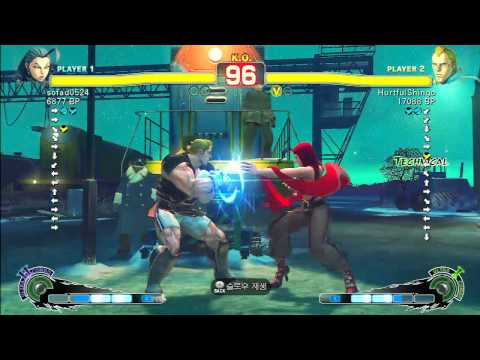 SSF4 Rank Match  sofad0524 (RO)  vs  HurtfulShingo (AB)