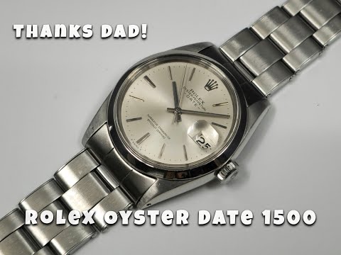 Rolex 1500 Oyster Date Vintage Watch - Will it fit?