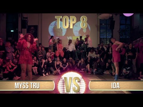 MYSS TRU (UK) vs IDA (NORWAY) | WAACKING TOP 8 | All Europe Waacking Festival 2020