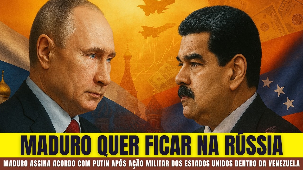 Maduro ASKS FOR SHELTER IN RUSSIA AFTER TRUMP'S SECRET OPERATION IN VENEZUELA