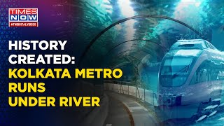 Watch Train Run Under River: Kolkata Metro Creates History, Runs Rakes Below Hooghly | India News