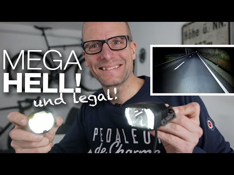 Lupine SL AX vs. Lupine SL AF 7 Test - Which German road traffic regulations (StVZO) compliant bi...