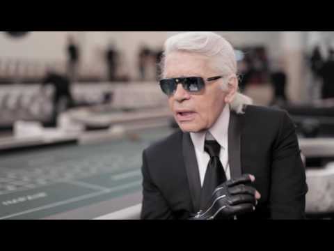 131 Karl Lagerfeld's Interview   Fall Winter 2015 16 Haute Couture CHANEL show
