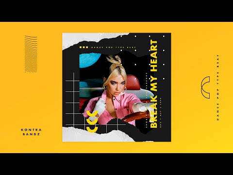 Dua Lipa Type Beat x Charlie Puth - "Break My Heart" | Synth Pop Instrumental