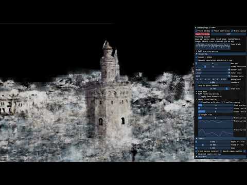 InstantNerf with photos taken by Mittelholzer, Walter, in 1928, Sevilla, Spain