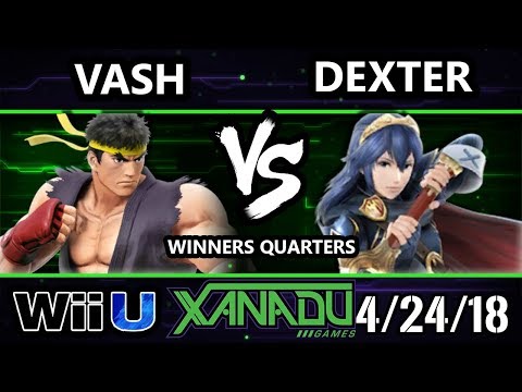 S@X 247 Smash 4 - Vash (Ryu) Vs. Dexter (Lucina, Corrin) - Wii U Winners Quarters