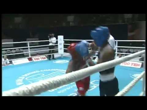 Fly (52kg) R16- Saludar Rey (PHI) VS Warren Raushee (USA) -2011 AIBA World Champs