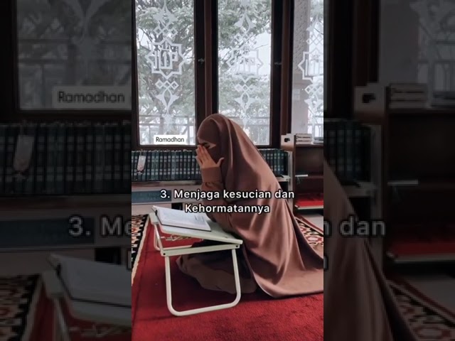 Cara Muslimah Masuk Surga dari Arah  Manapun. [AKHWAT BERCADAR]