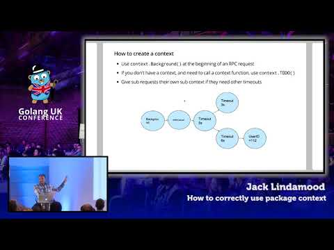 Golang UK Conference 2017 | Jack Lindamood - How to correctly use package context