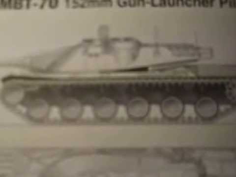 An Epochal US MBT-70 NATO Tank