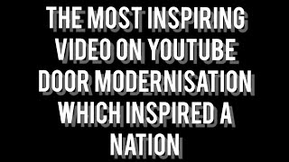 The YouTuber Who Modernised A Door #justjamie #timelapse #diyprojects
