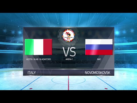 EuroChem Cup 2019 Arena 1 Day 3 Aosta Hlab Gladiators (Italy) -  NHC (Novomoskovsk)