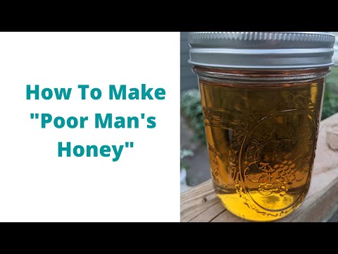 How to Make "Poor Man's Honey"