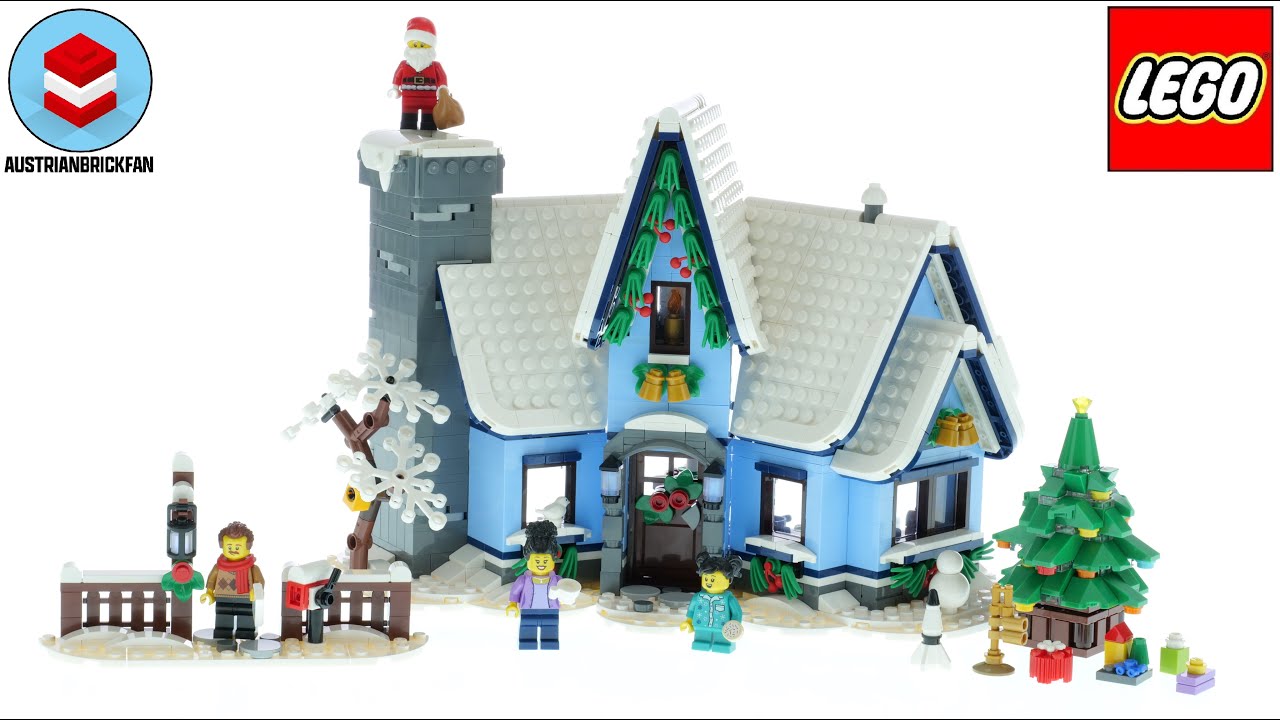 Lego Winter Village 10293 Santa´s Visit - Lego Speed Build