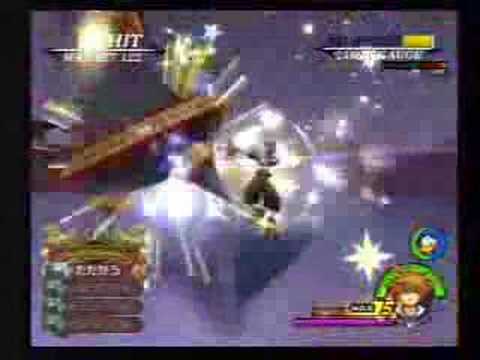 KH2FM - LOD2 Riku/Heartless/Nobodies No Damage (LV1 CM)