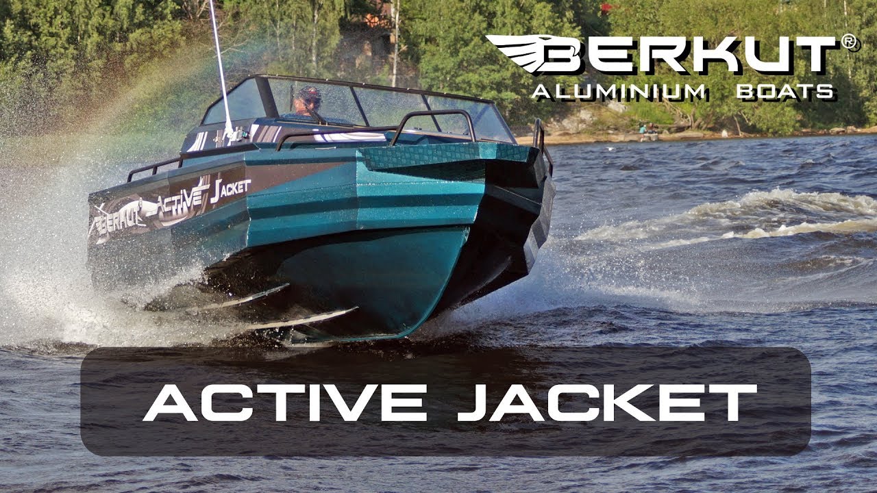 Первый полный обзор катера Berkut Active Jacket + Yamaha F175