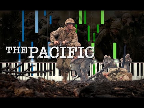 The Pacific - Honor (Opening) - Piano Tutorial (Synthesia)