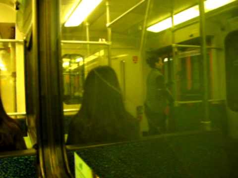 Mitfahrt in der VGF Frankfurt U4 vom Hauptbahnhof zur Bockenheimer Warte