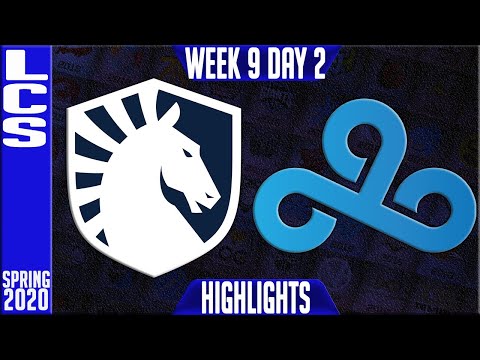 TL vs C9 Highlights | LCS Spring 2020 W9D2 | Team Liquid vs Cloud9