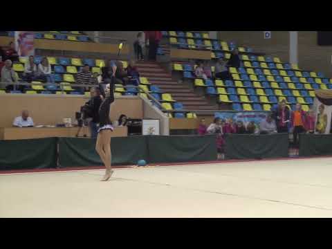 Diana Verdes Clubs LPS Bihorul Oradea Prejuniors Level B 2006 Arad Trophy Rhythmic 21 October 2018