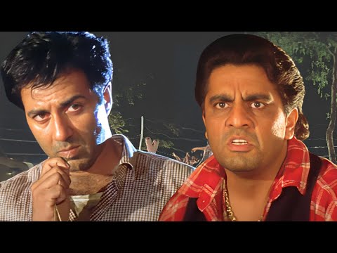 सनी देओल ने अंत्या पर किया हमला - कात्या के भाइओ में से पहली मौत - Sunny Deol Ghatak Movie