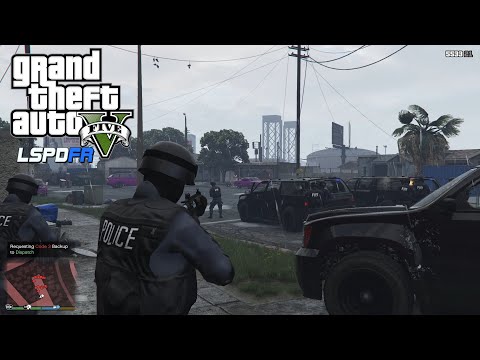 GTA 5 NOOSE SWAT Police Patrol - LSPDFR 4.9 Mod | No Commentary | #3