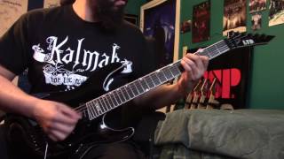 Kalmah-The Groan of Wind (guitar and vocal cover)
