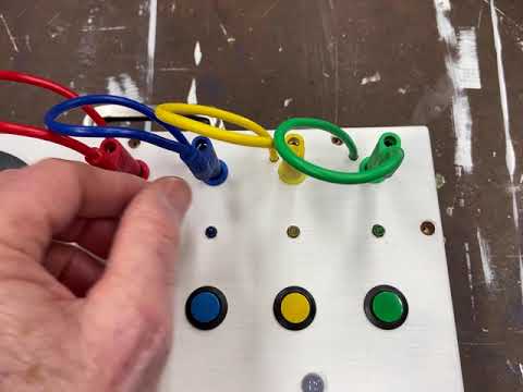 Electric Button and Switch Box for Kids