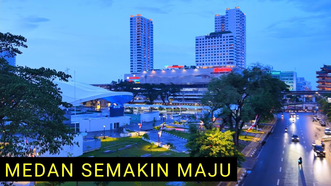 Kota Medan Semakin Maju, Drone View Terbaru 2026