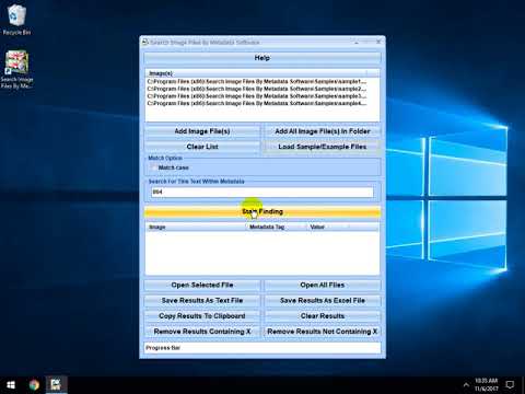 Search Image Files By Metadata Software