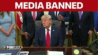 Download lagu FULL: President Trump speaks after banning CNN, MS NOW and Politico from White House mp3