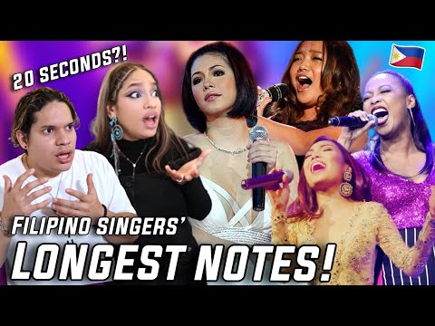 Just How!? Waleska & Efra react to Philippines' Longest Single Breath Sustained Notes While Singing
