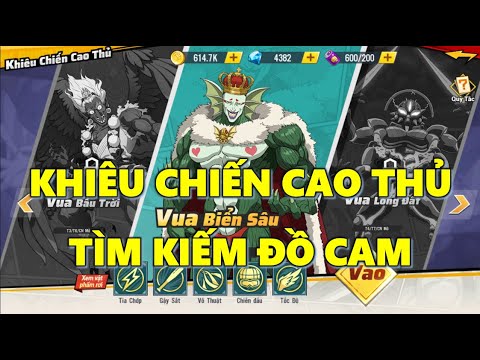 LIVE One Punch Man: The Strongest VN - Tìm Kiếm Đồ Cam Đầu Tiên Ở Khiêu Chiến Cao Thủ
