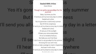 Download lagu Sealed With A Kiss-Dana Winner #music #lyrics #love mp3