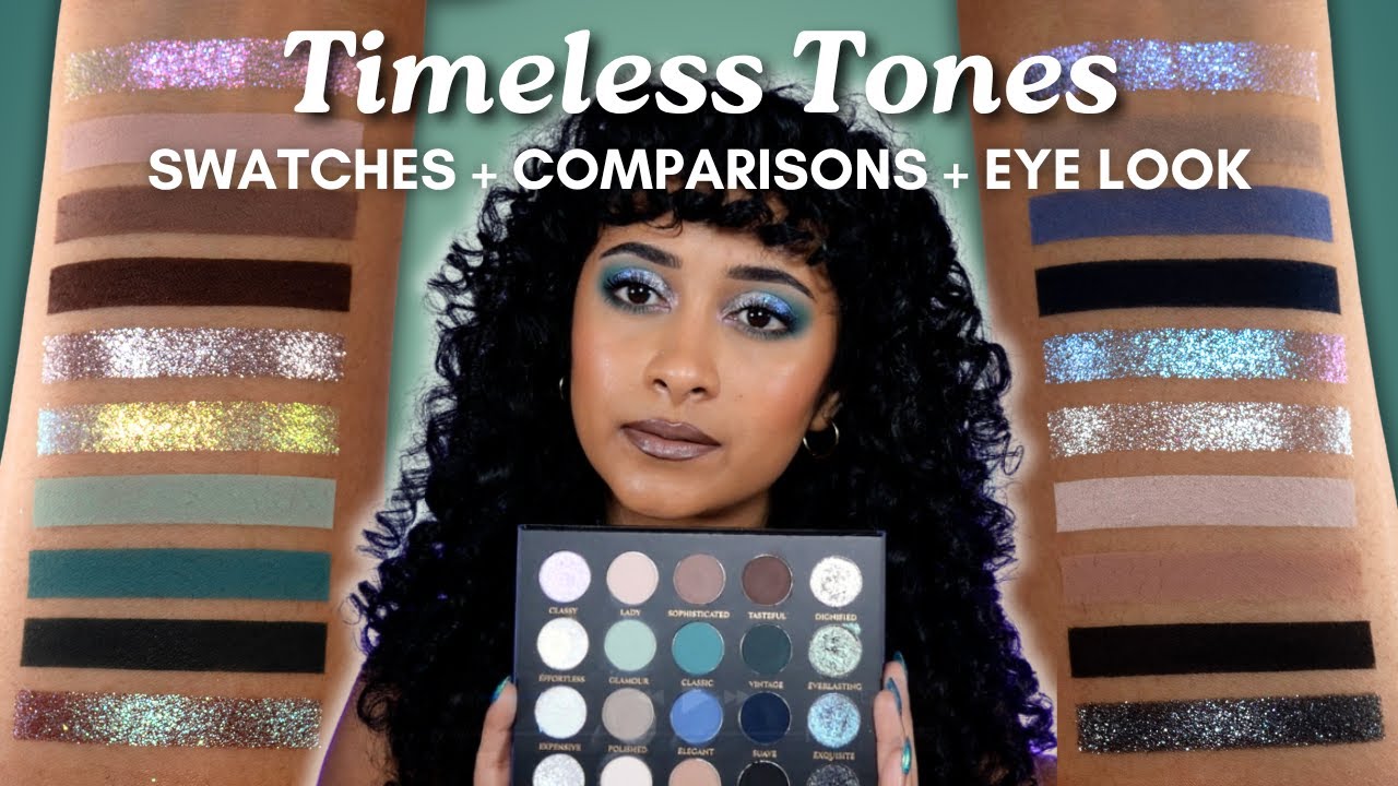 Glaminatrix Timeless Tones Palette | Swatches, comparisons, eye look, detailed thoughts
