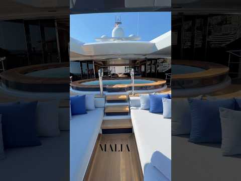 Superyacht MALIA 🛥️ #luxuryyacht #yachtcharter