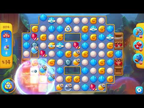 Fishdom 6174 Level - 18 moves - NO BooSTERS