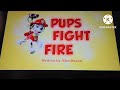 Pups Fright Fire Title Card Spainsh