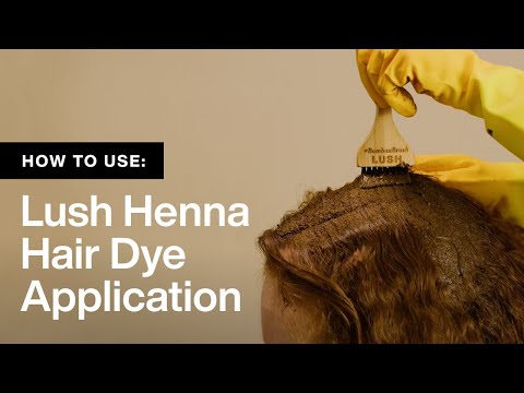 Discover the Secret Trick to Applying LUSH Henna Hair...