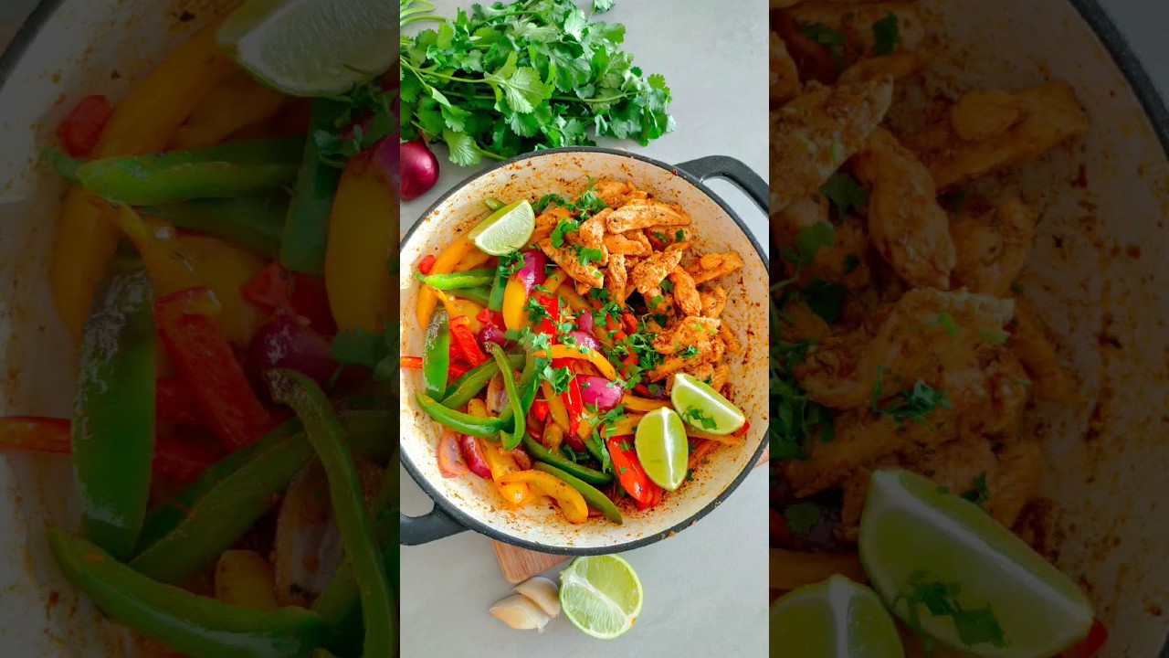 YouTube-Video: Chicken Fajitas