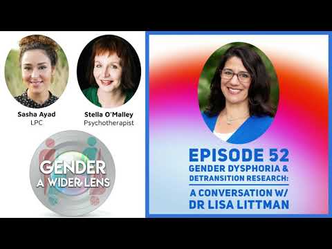 Dr. Lisa Littman over ROGD-onderzoek — Gender: A Wider Lens podcast
