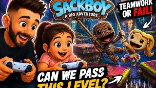 Can We Beat This Sackboy Teamwork Level?!